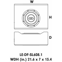 DD Audio LE-DF-SL608.1-D2